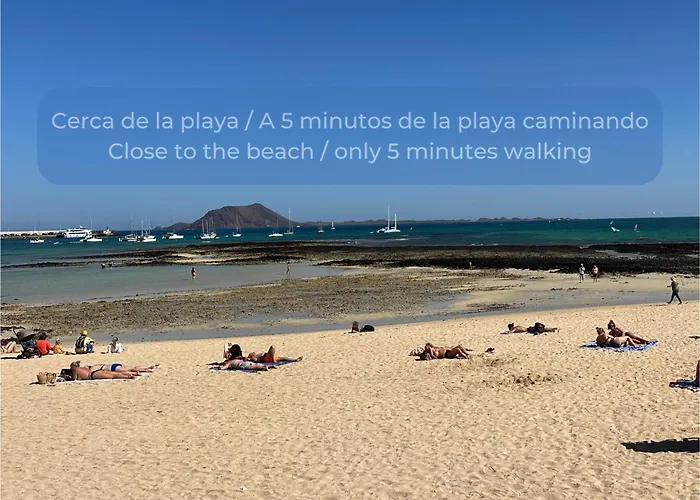 Candy Cotton - Ac, Desk With Natural Light, Pool, Terrace And High Speed Internet * Corralejo