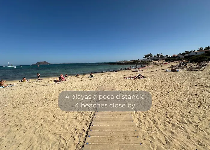 Candy Cotton - Ac, Desk With Natural Light, Pool, Terrace And High Speed Internet Lejlighed Corralejo
